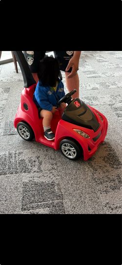 Step two push car