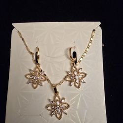 Earring And Necklaces Set