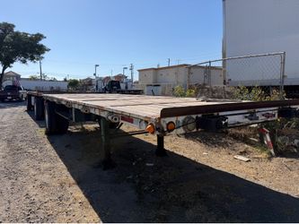 Double flatbeds 24 foot trailers