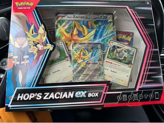 Hop's Zacian ex Box