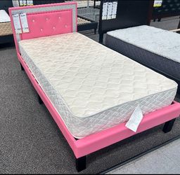 Cama Individual Con Colchon.  Twin New Bed With Mattress Sale… 