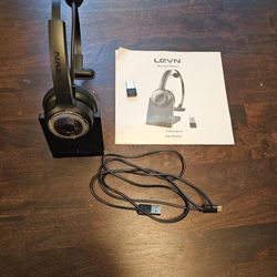 LEVN Bluetooth headset. 