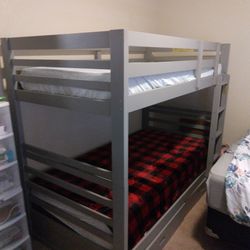 Grey Bunk Beds