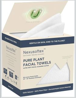 Nexusoftex Pure Plant Facial Towels