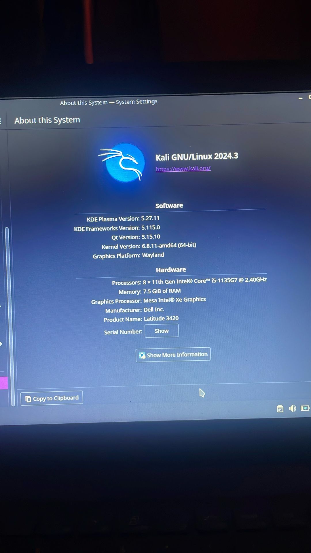 DELL LAPTOP Latitude 3420