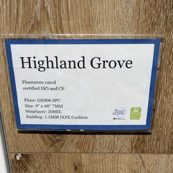 💎 Highland Grove Premium SPC Flooring