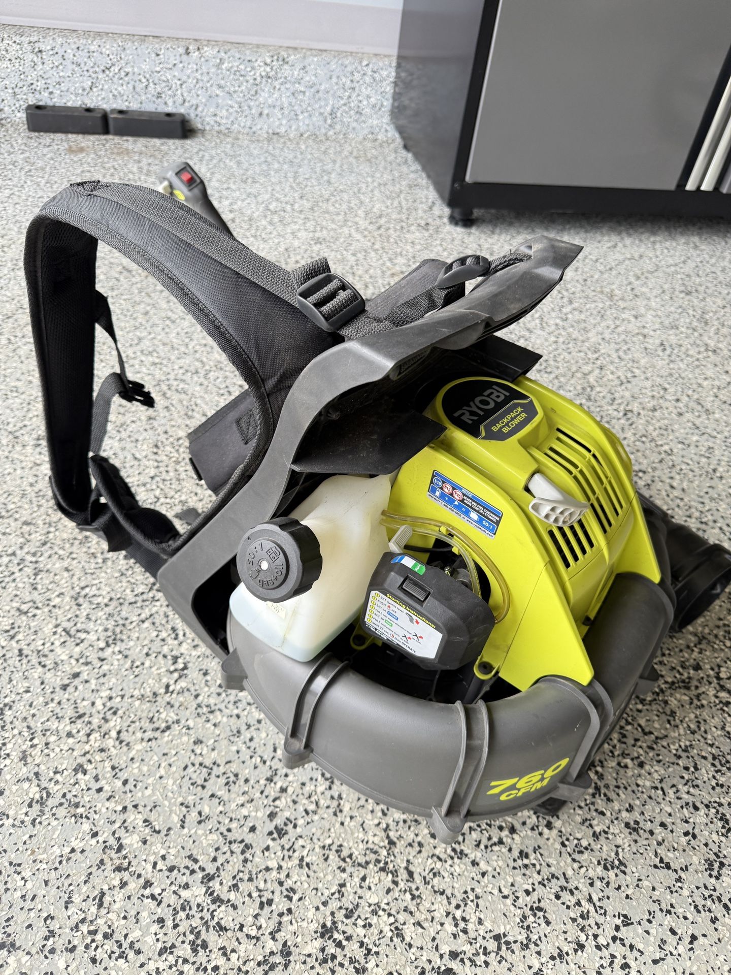 Ryobi Backpack Leafblower