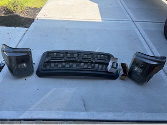 Grille and lights