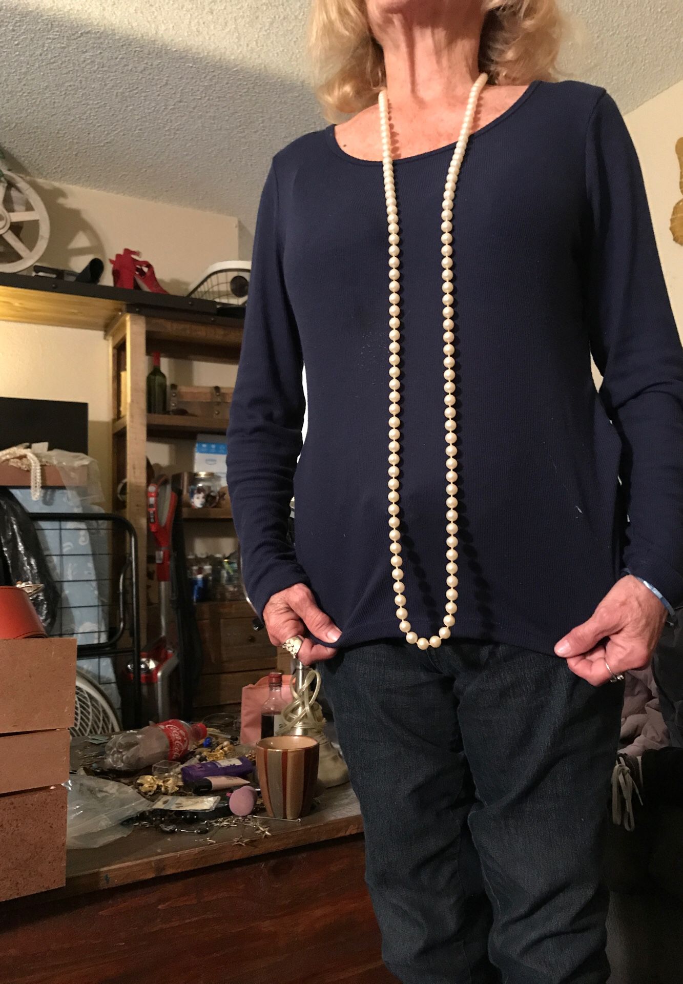 costume jewelry pearls