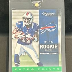 2012 Panini Prestige Extra Points T.J Graham Rookie Card Numbered /25