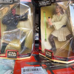 Star Wars Episode 1 Mega Collectible Large Figures