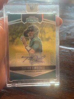 Trevor Lawrence Panini Honors Auto Card /2