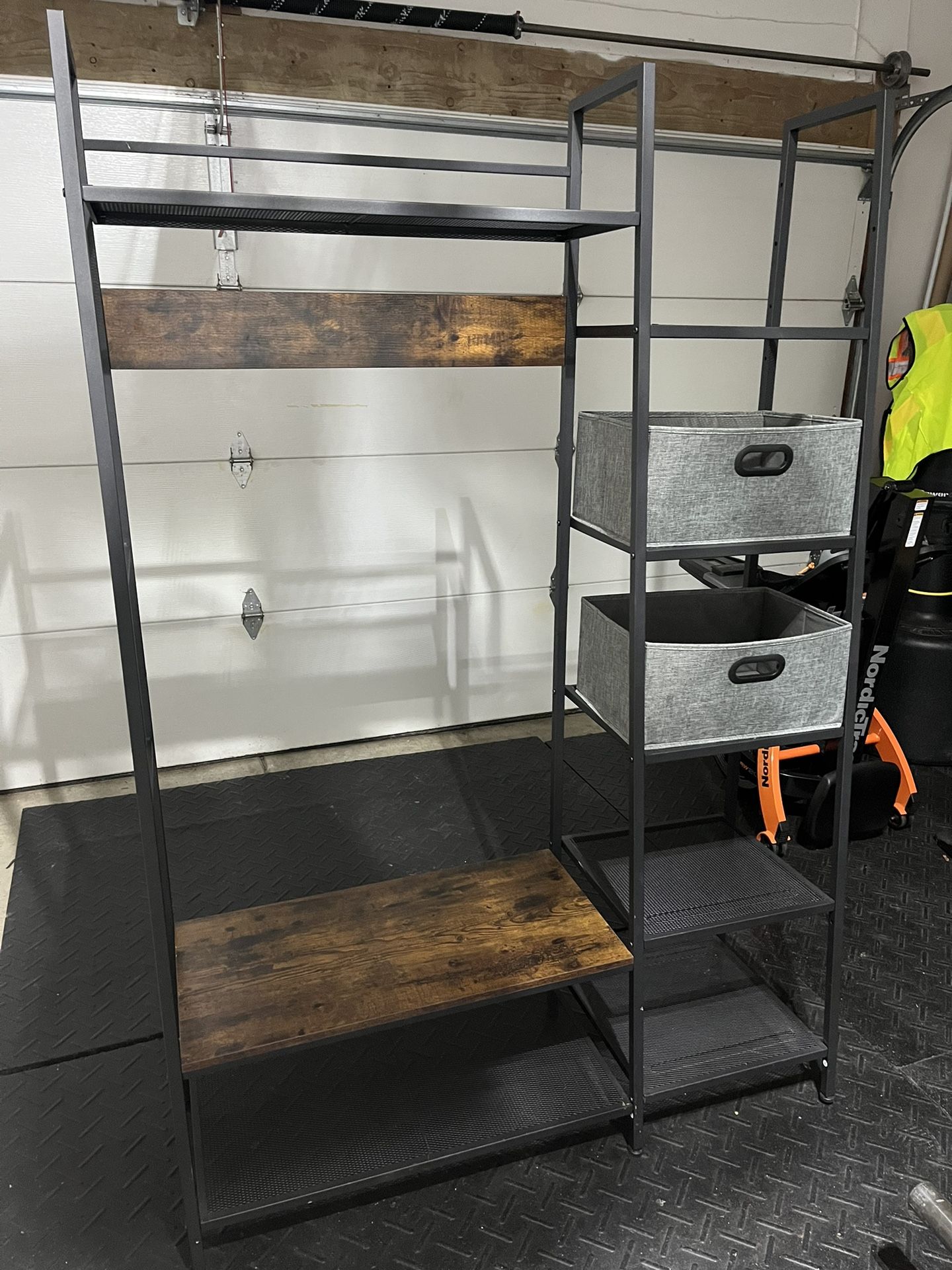 Entry Way Storage Rack