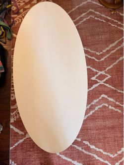 White coffee table