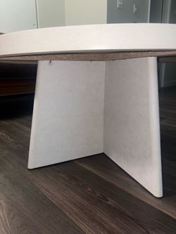 round coffee table plaster (contact info removed)COM