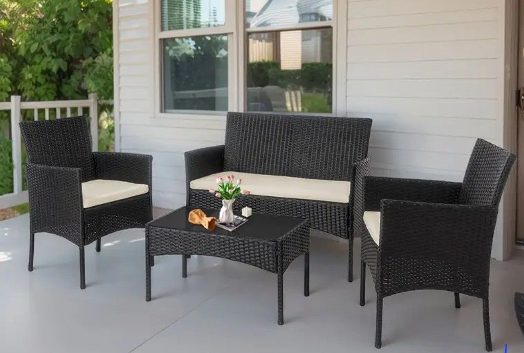 Box Sealed 4pc Patio Furniture Sets