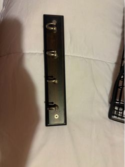 Mainstays 8.75-inch black key rail