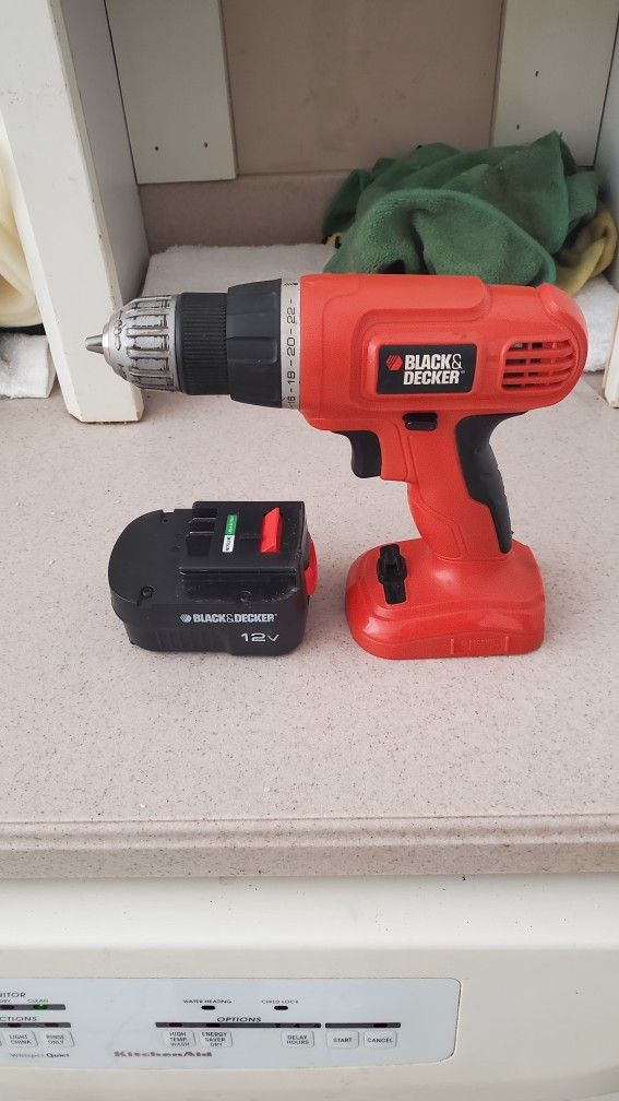 Black and Decker drill