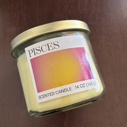 Pisces Candle