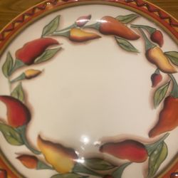 Santiago Clay Art Hand Painted 16.1/2” Wide