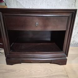Cabinet and Nightstand 