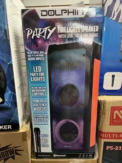 Dolphin Speaker  🔊  Dual 8 