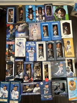 Selling or trading Dodger SGA Bobblehead please see details for whats available