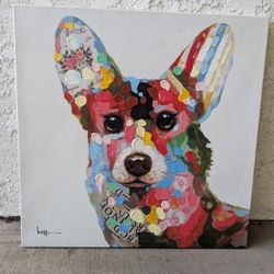 Dog Canvas Picture 