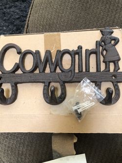 Iron Cowgirl Holder