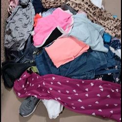 Over 50 Pieces of Girl Clean Clothes Ages 10 to 12