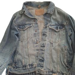 Vintage Aberand And Fitch Mens Denim Jacket S/M