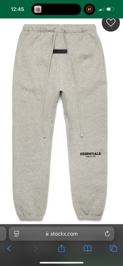 essential sweatpants size small