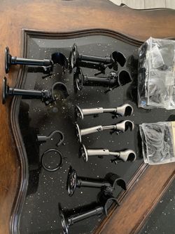 New! Assorted Curtain hooks/ bathroom hooks/ wall brackets