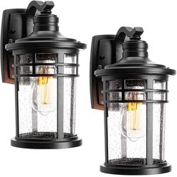 Darkaway Outdoor Porch Lights Wall Mount, Outdoor 