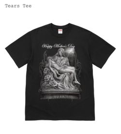 2026 supreme Tears tee Large Black or White