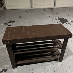 Shoe Storage Bench