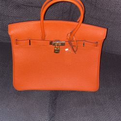Hermès Birkin 30 Togo Leather – Gold Hardware Handbag Purse