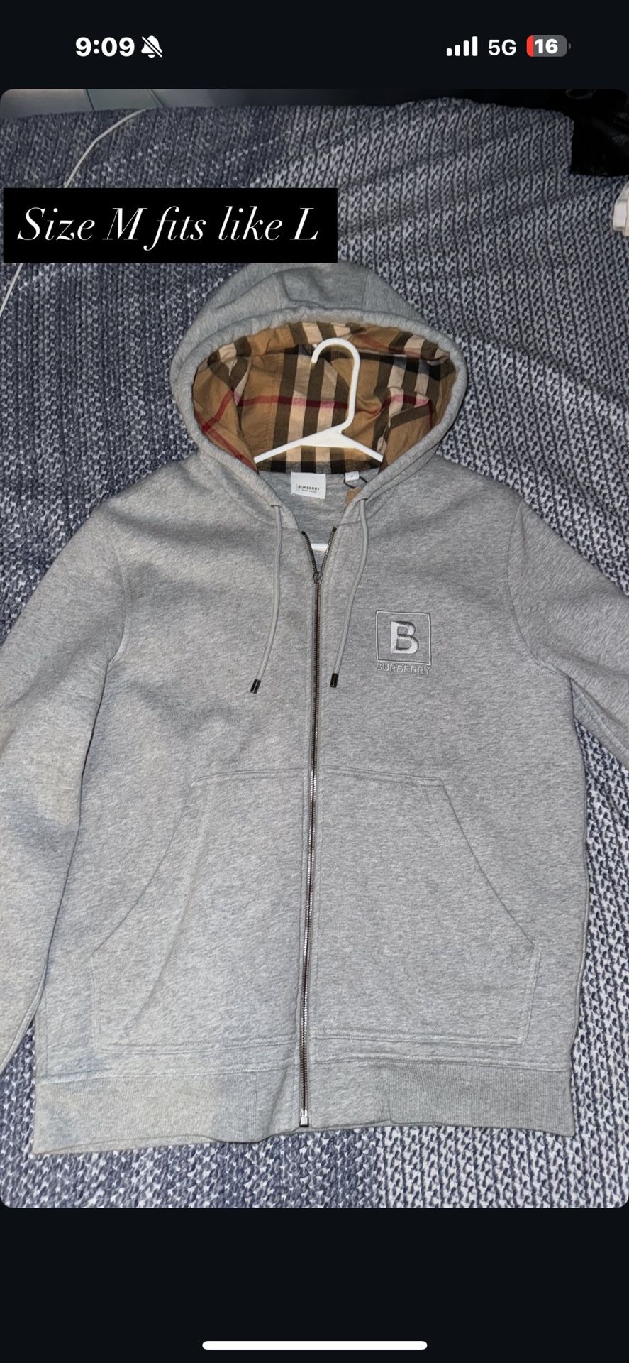 burberry hoodie authentic 