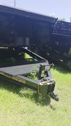 16' 14K BUMPER DUMP TRAILER