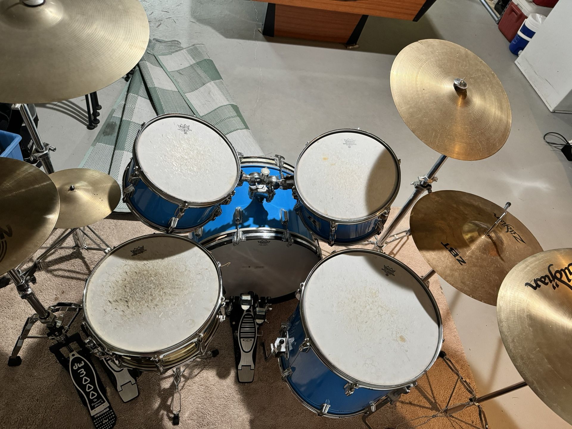 Mid 70’s Roger’s Drum Kit With Many Accessories, Willing To Negotiate 