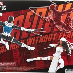 Marvel Legends Daredevil, Elektra, and Bullseye 3-pack