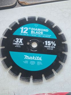 12" diamond blade