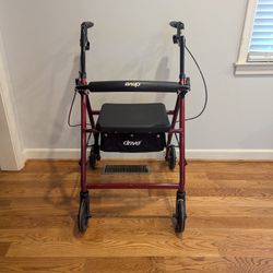 Sturdy Drive Four Wheel Walker 