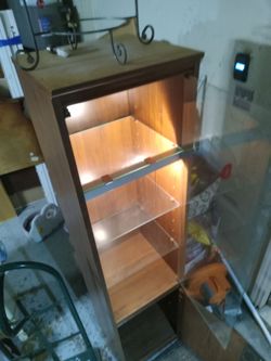🔥 🔥1970s Vintage Curio Cabinet Display - Made in Japan