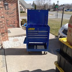 U. S.  General , blue, 5 drawer.