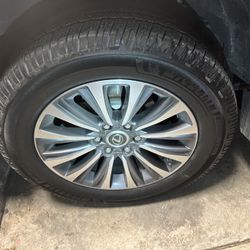 19” Lexus GX 460 Wheels + Michelins W/ Good Life Left + Lugs