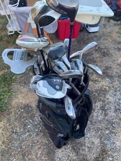 Misc Golf Clubs w/ bag