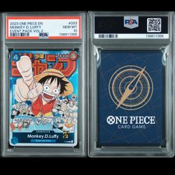 Monkey D Luffy Event Pack Vol 2 PSA 10 (P-033)
