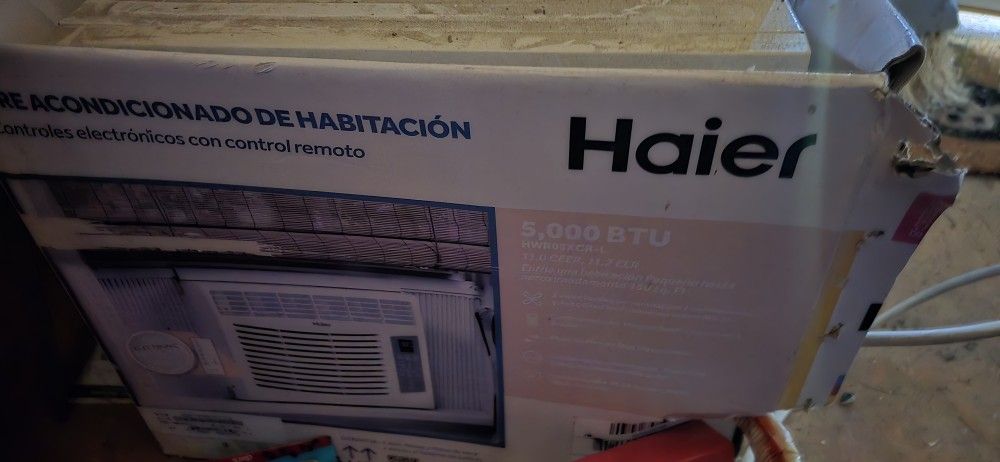5000 BTU AC.   Needs Cleaned Up But Works 