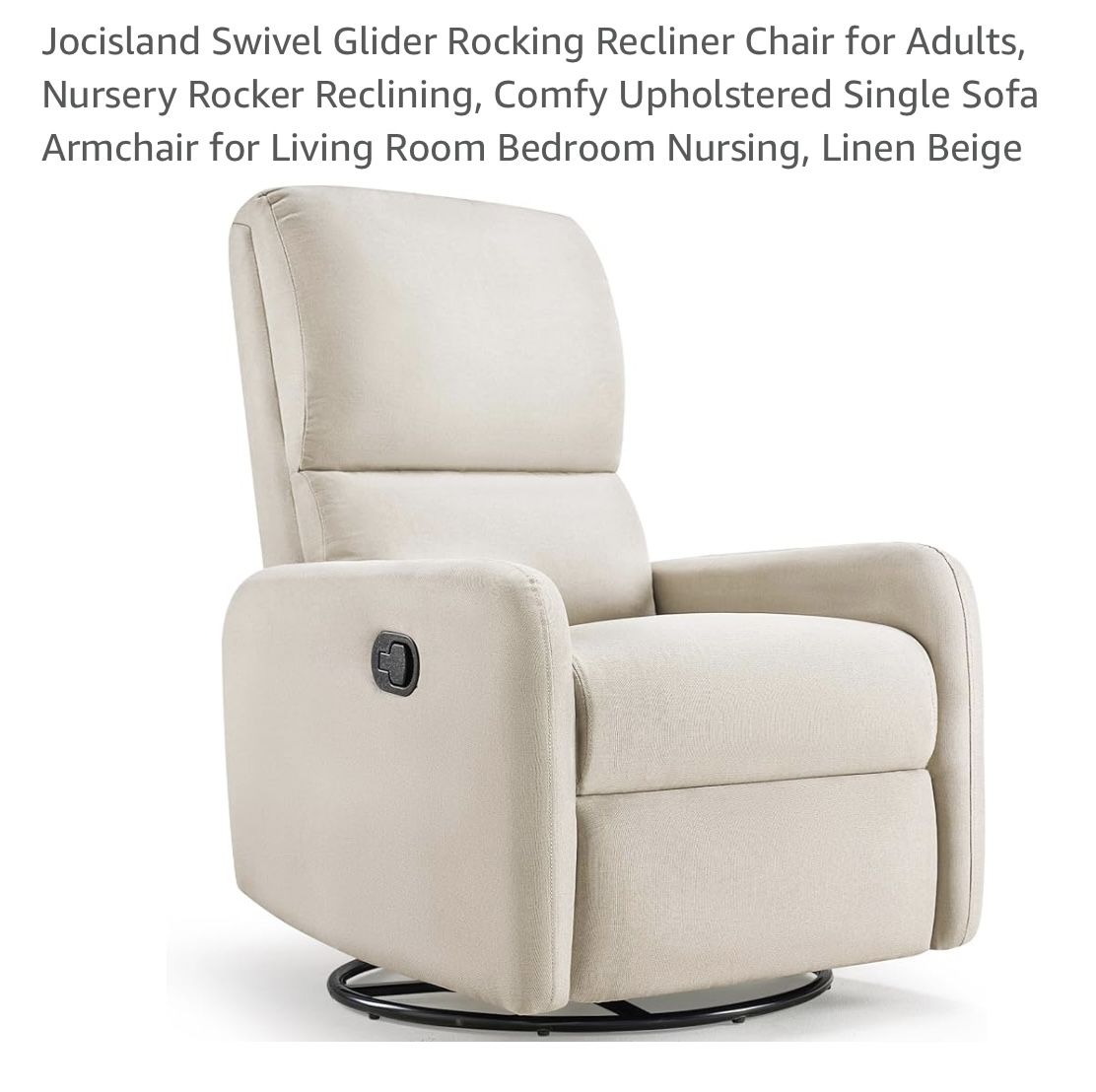 BRAND NEW IN BOX! Swivel Glider Rocking Recliner
